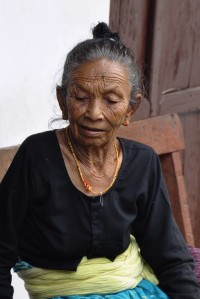 Lady in Nepal