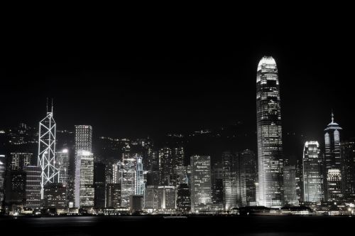 Hong Kong Skyline by night